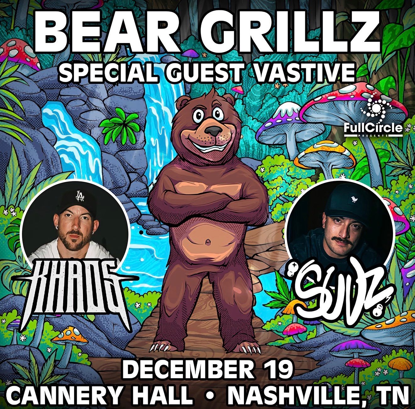 Bear Grillz, Vastive