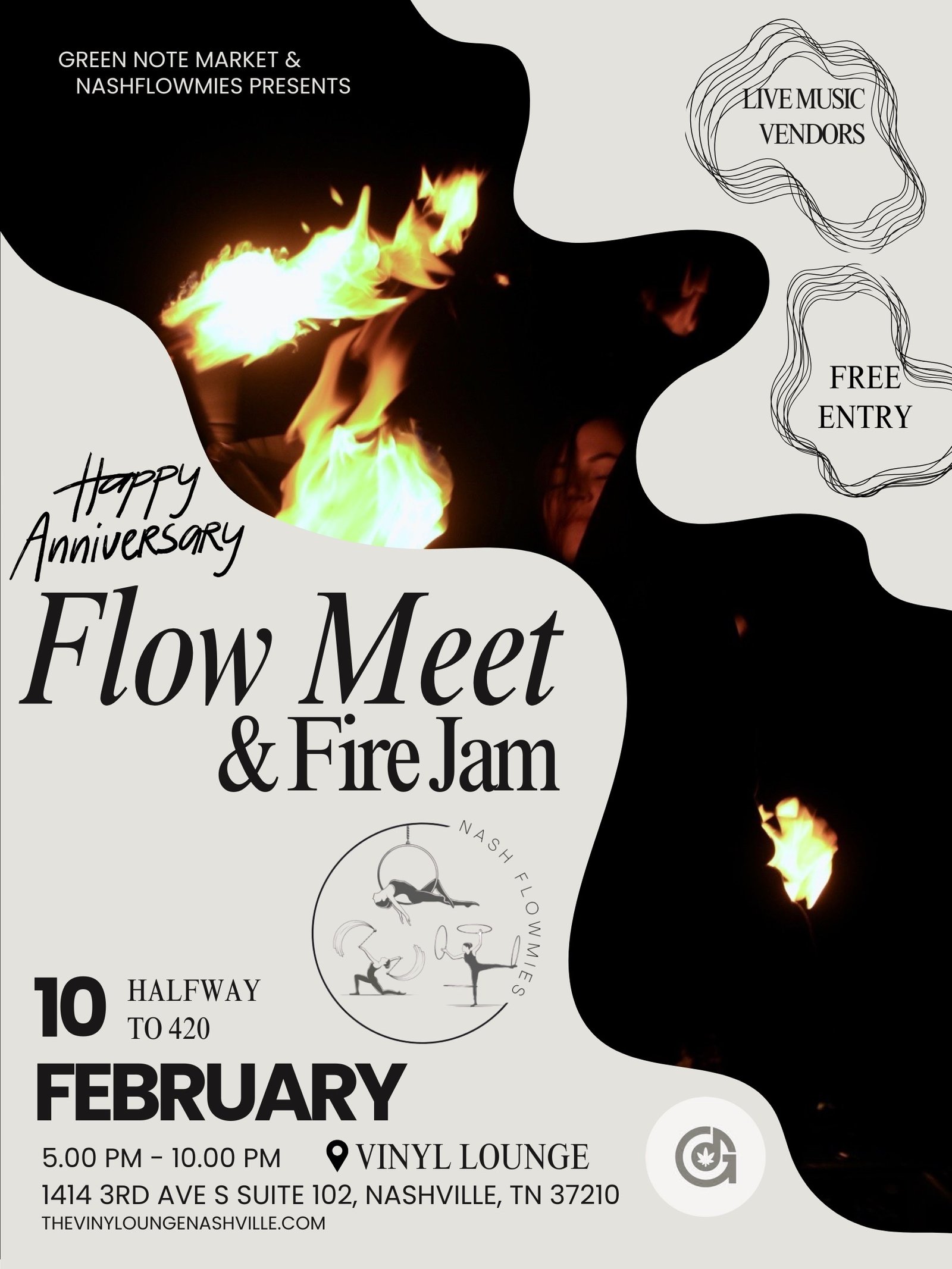 NashFlowmies x Green Note Market Flow Meet & Fire Jam