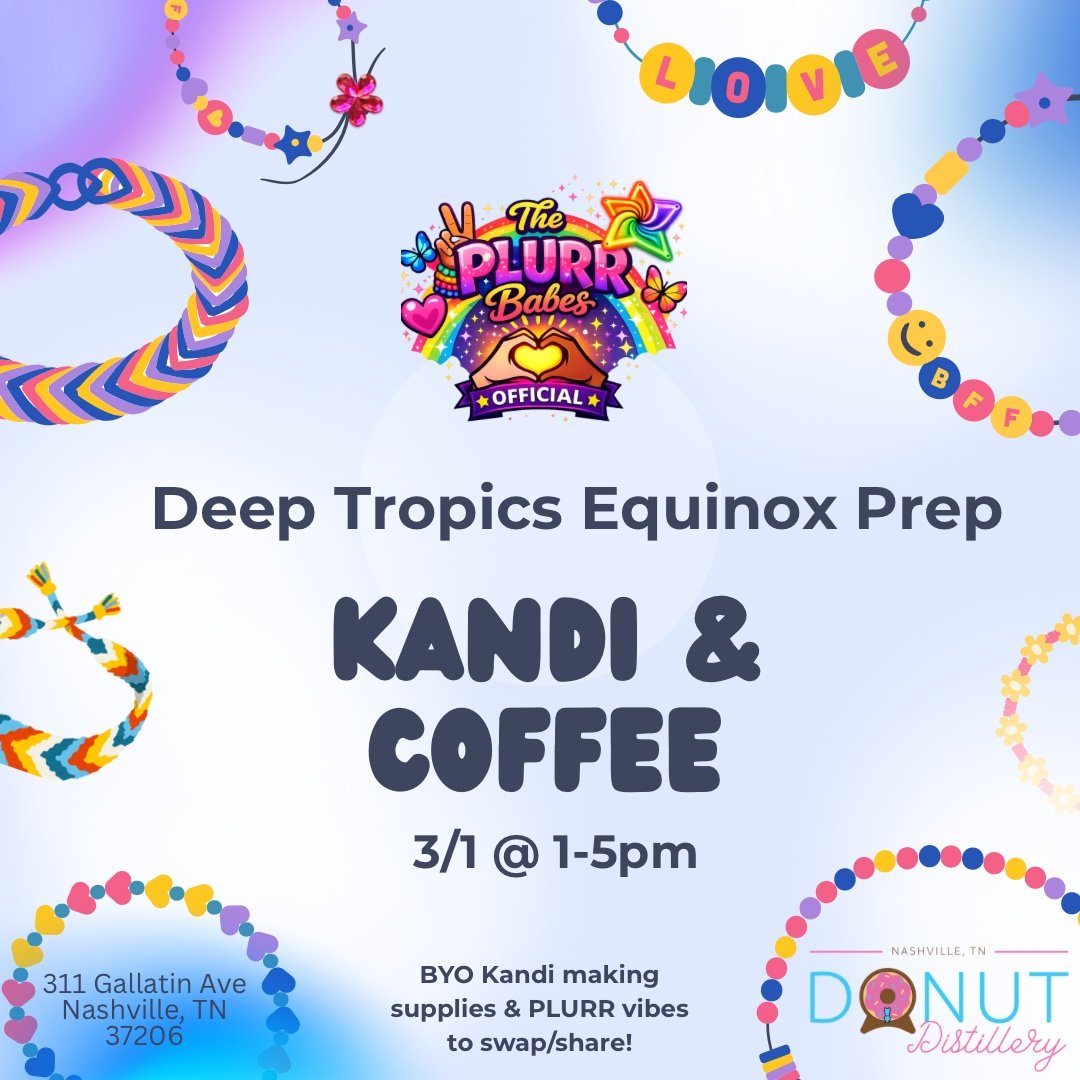Kandi &amp; Coffee at Donut Distillery - Mar 1, 2026