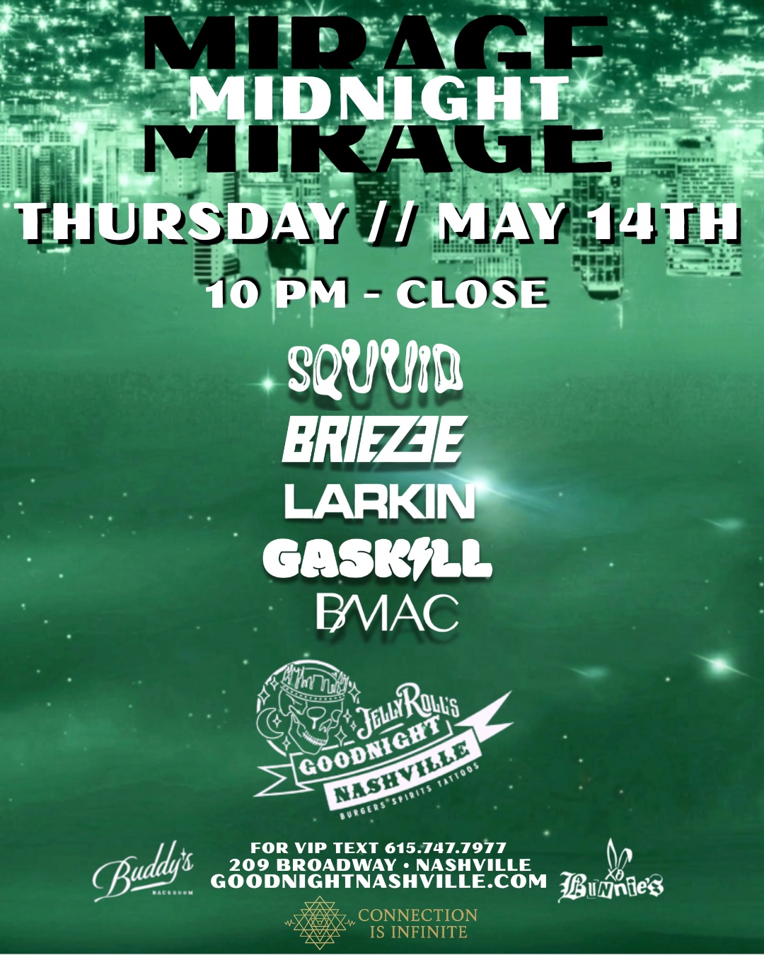 Midnight Mirage: Chapter III event poster