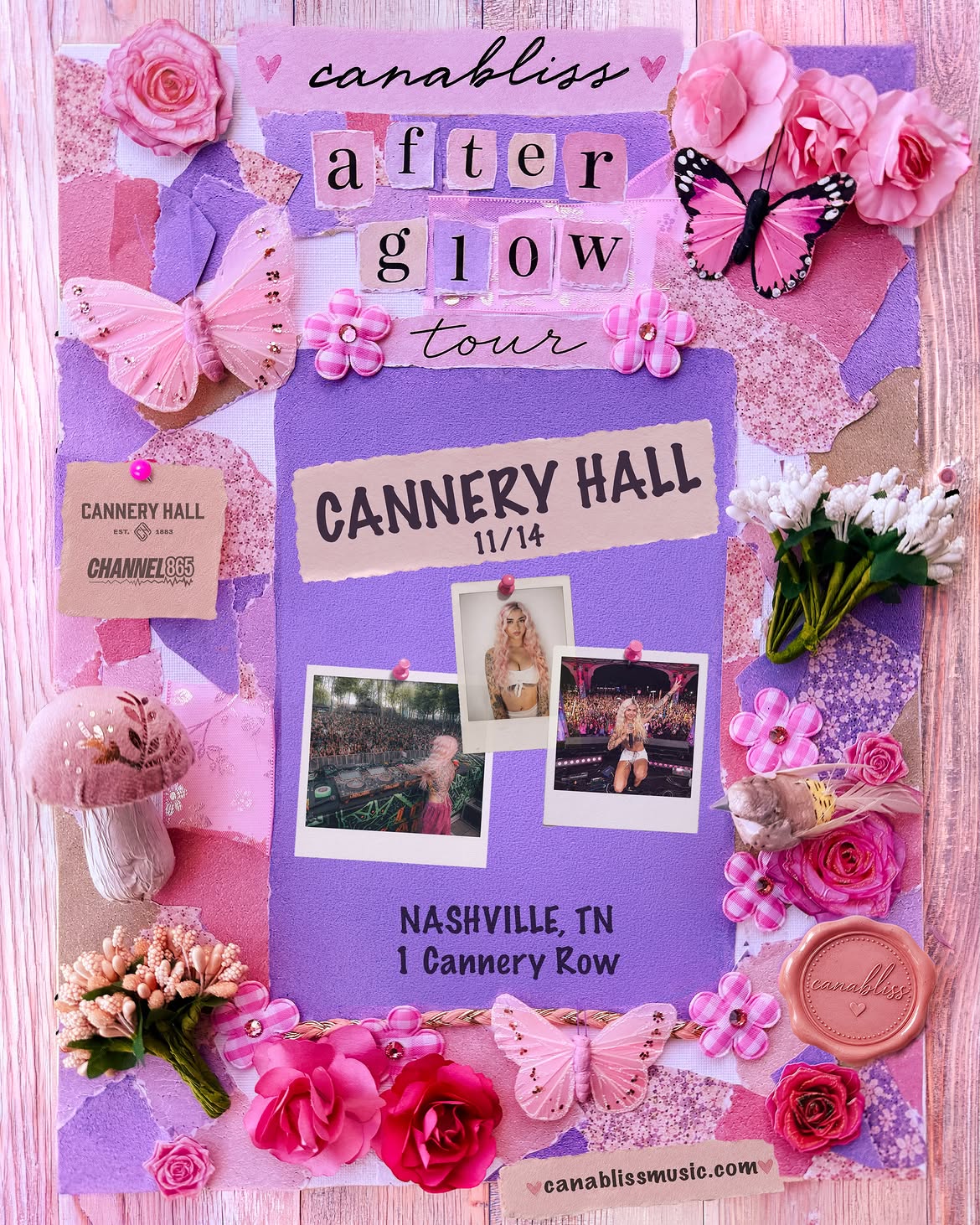 Canabliss event poster