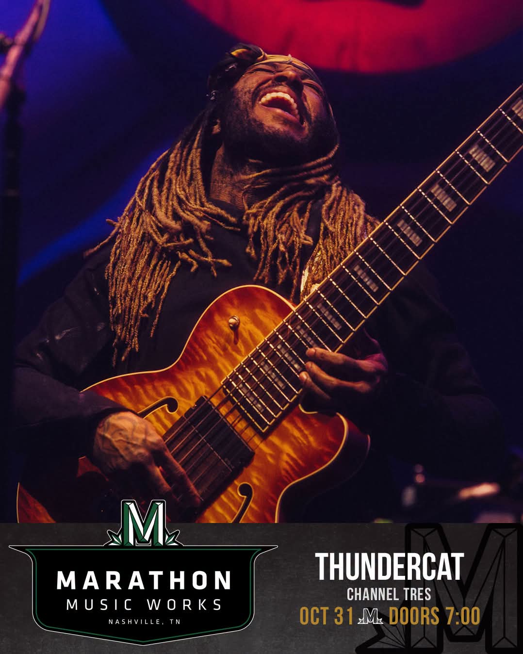 Thundercat ft. Channel Tres (House DJ set) event poster