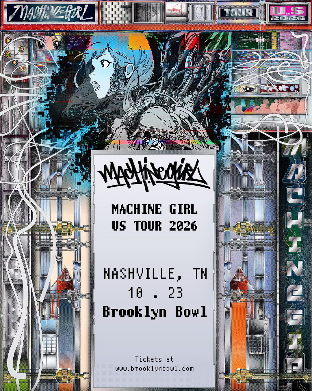 Machine Girl event poster