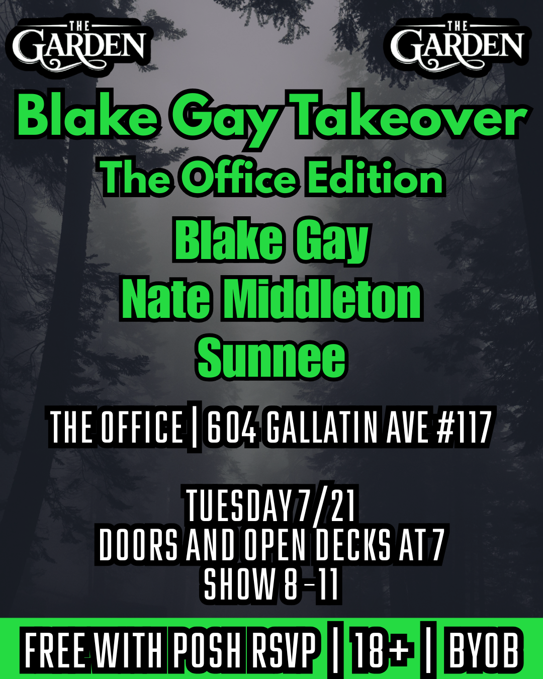 The Garden Present: Blake Gay Takeover