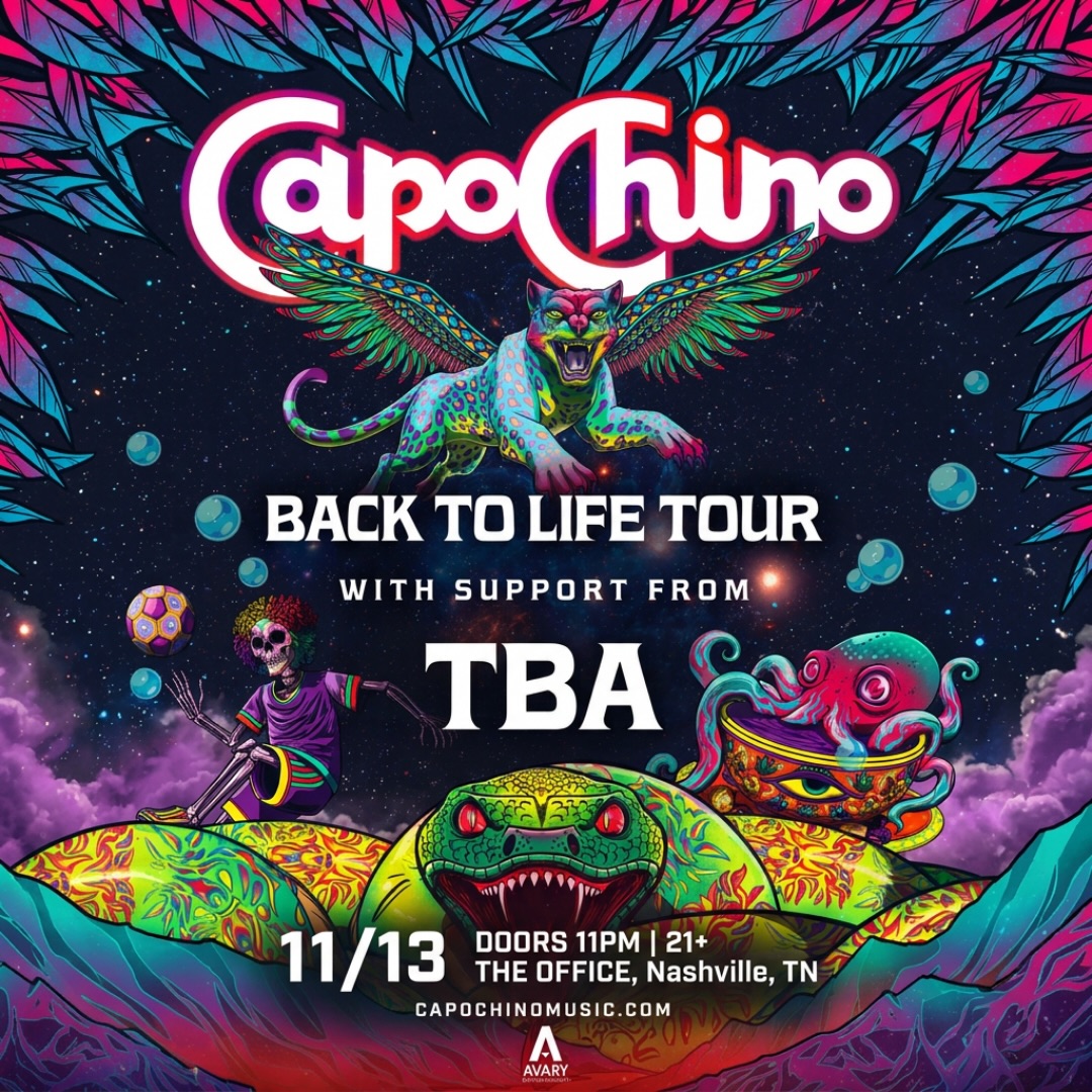 Capochino event poster
