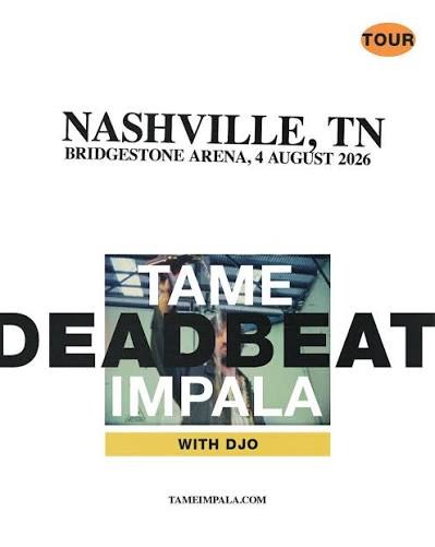 [SOLD OUT] TAME IMPALA event poster