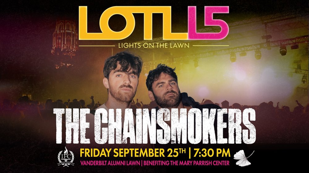 The Chainsmokers event poster