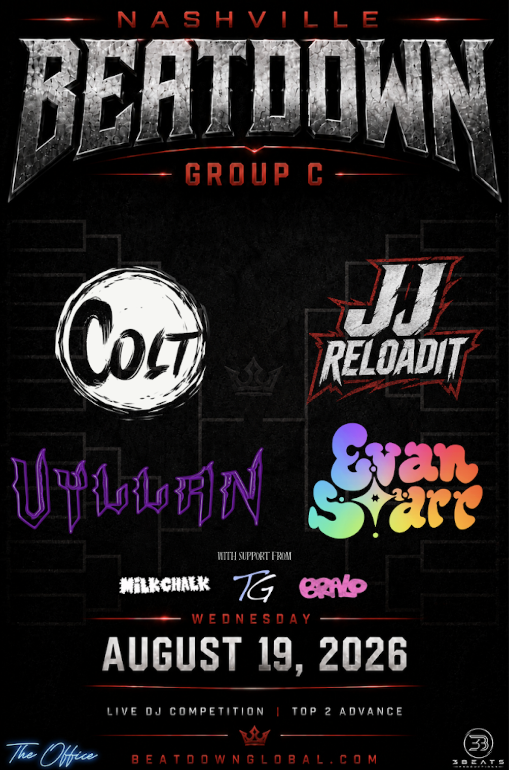 NASHVILLE BEATDOWN event poster