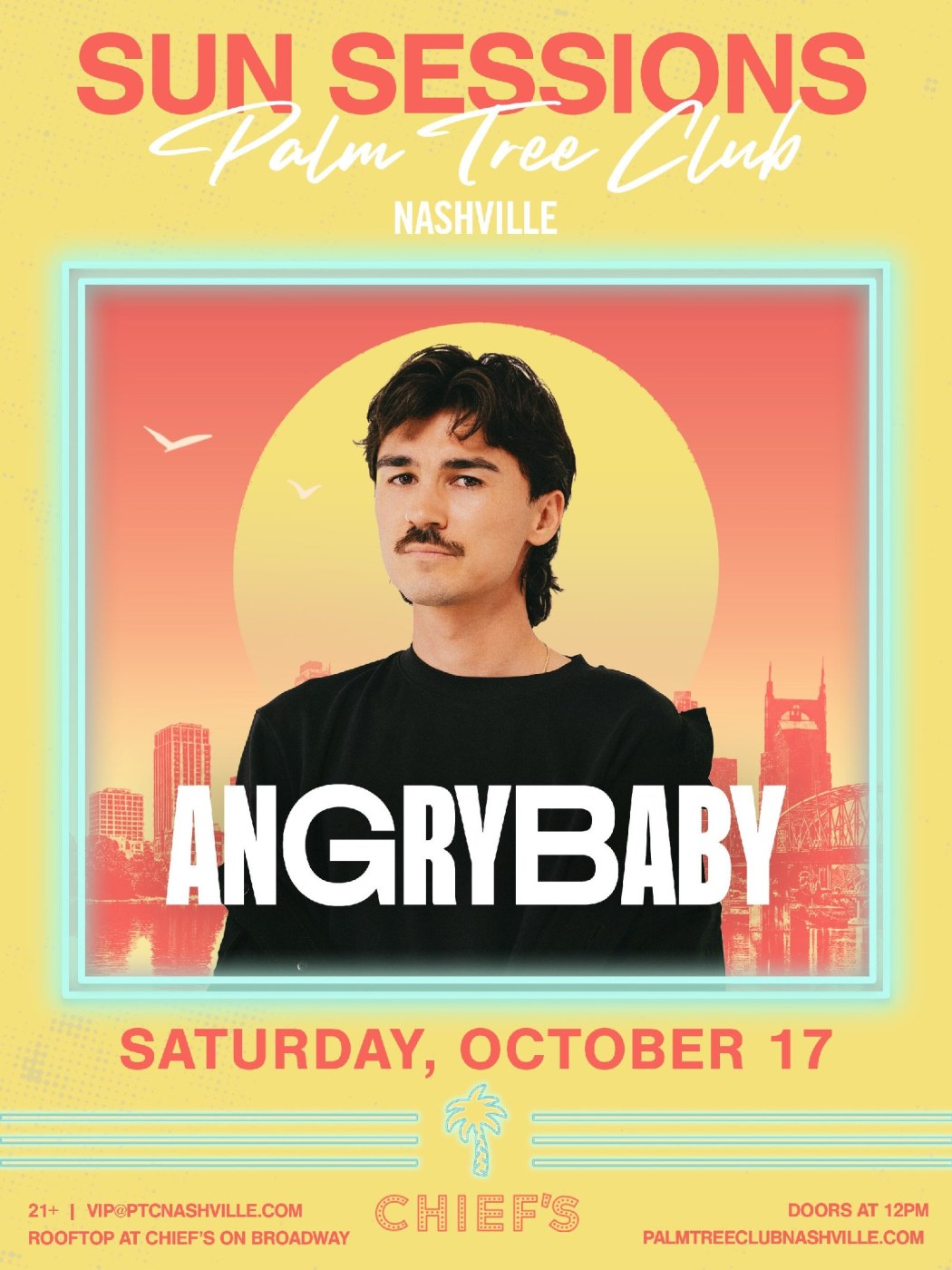 Angrybaby event poster