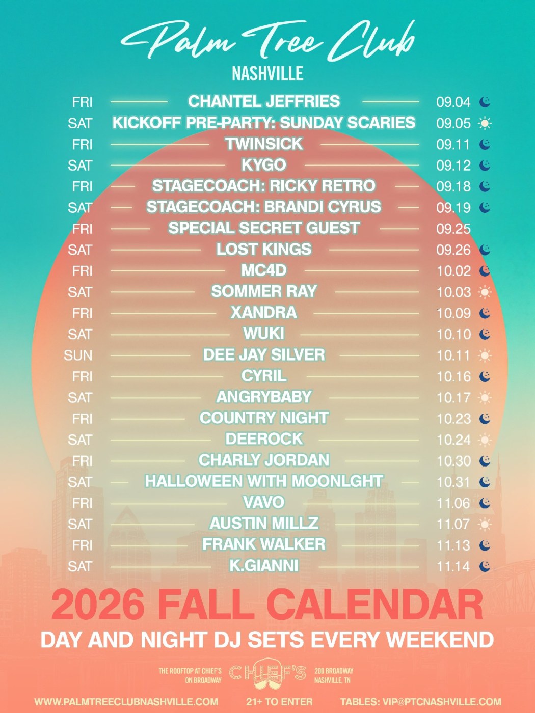 Brandi Cyrus event poster