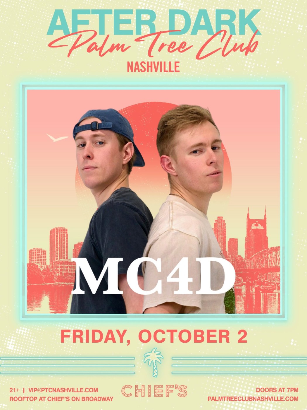 MC4D event poster