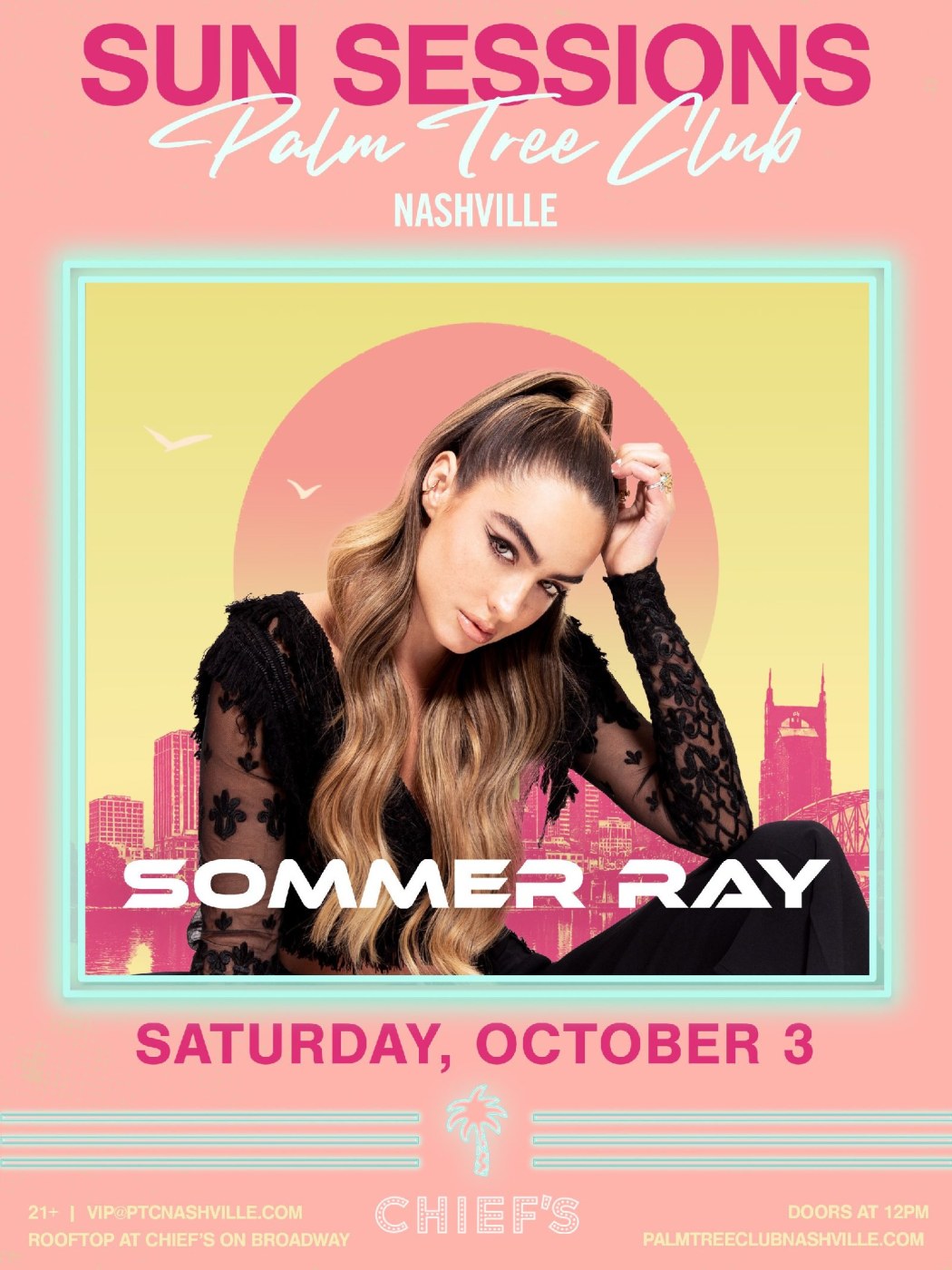 Sommer Ray event poster