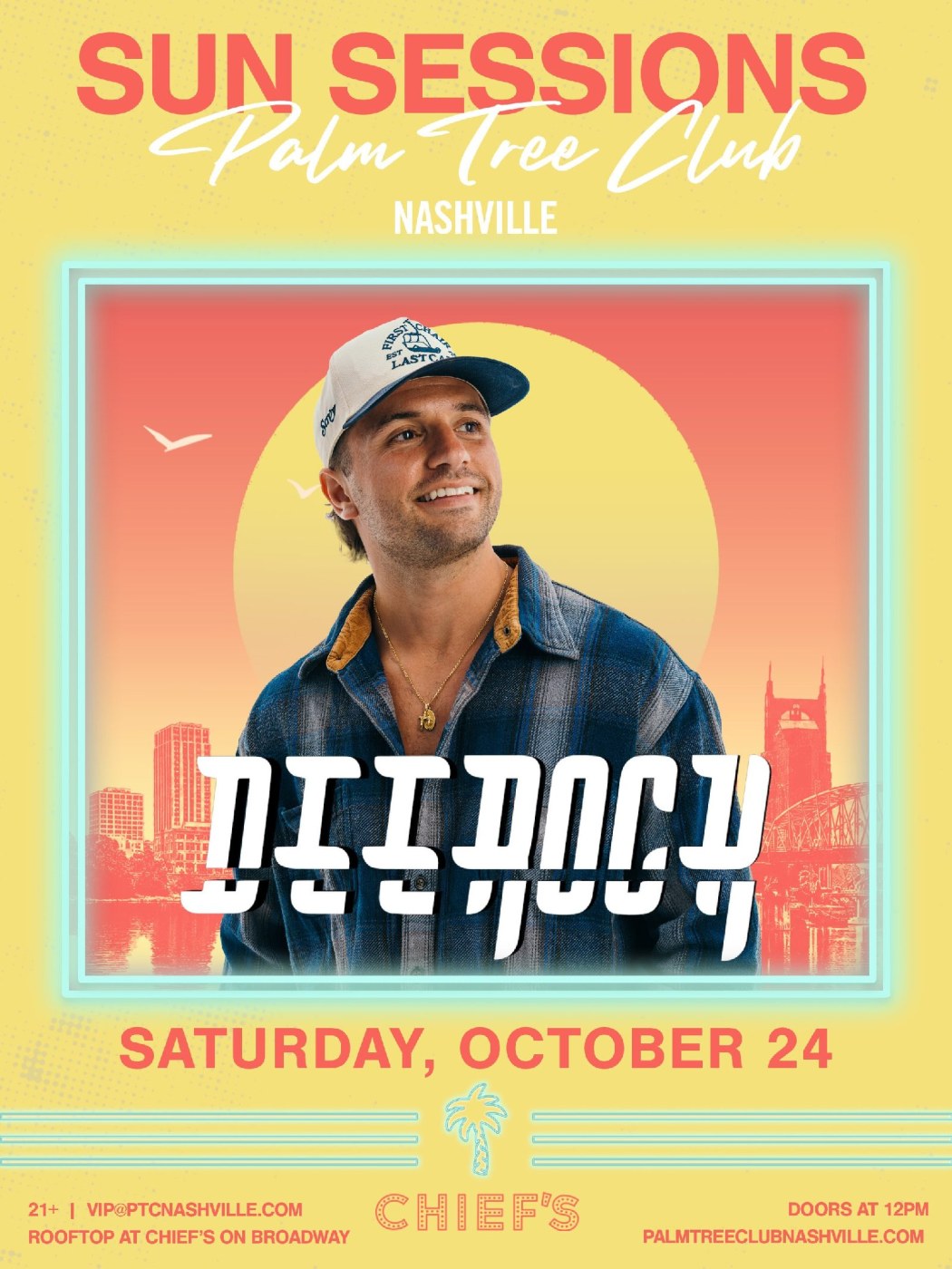 Deerock event poster