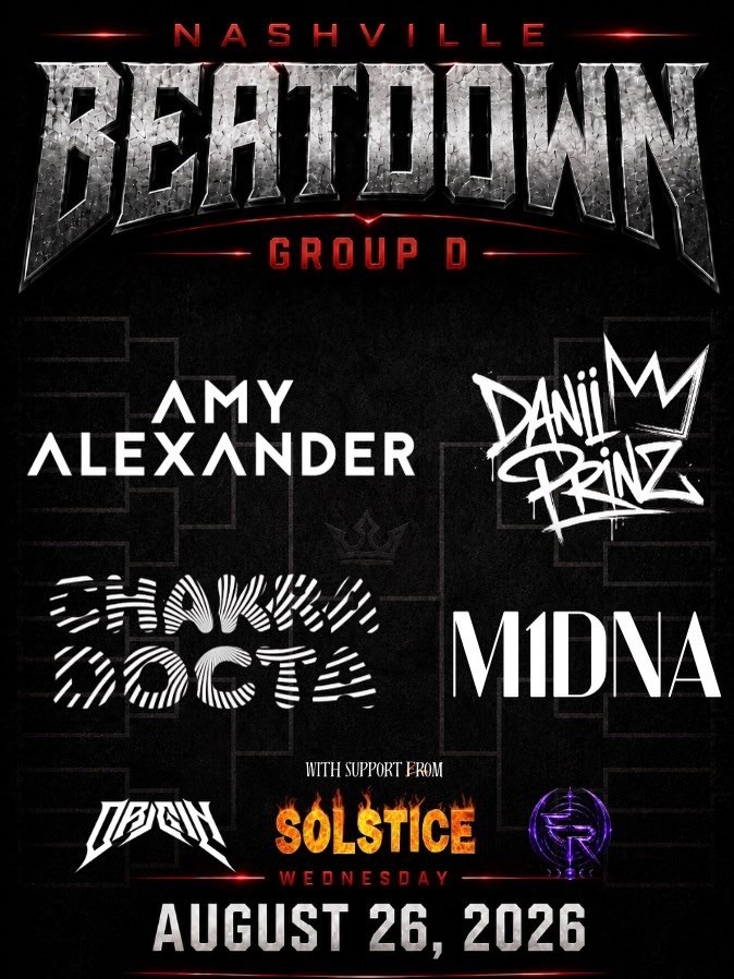 NASHVILLE BEATDOWN: Final Qualifier event poster
