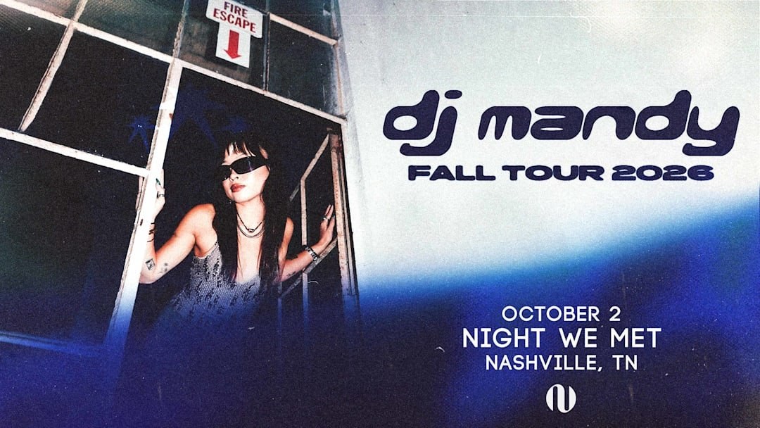 DJ Mandy event poster