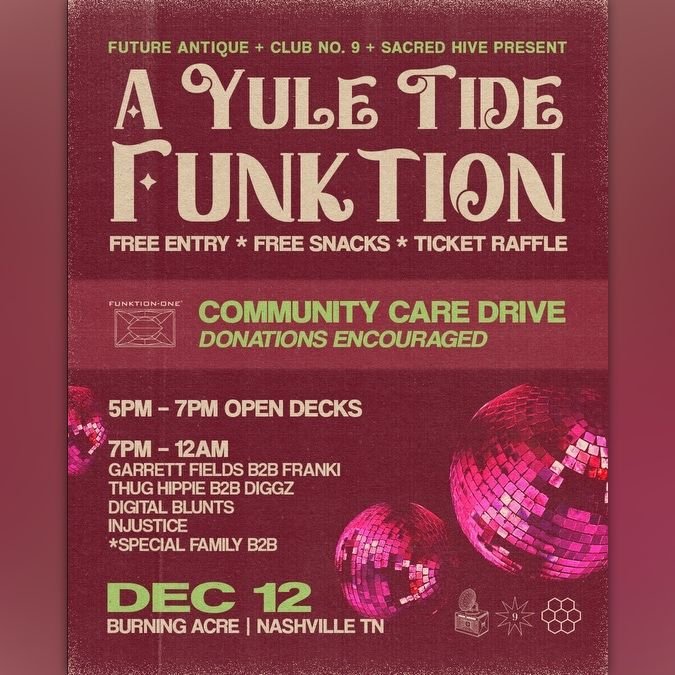YULE TIDE FUNKTION - Community Care Drive