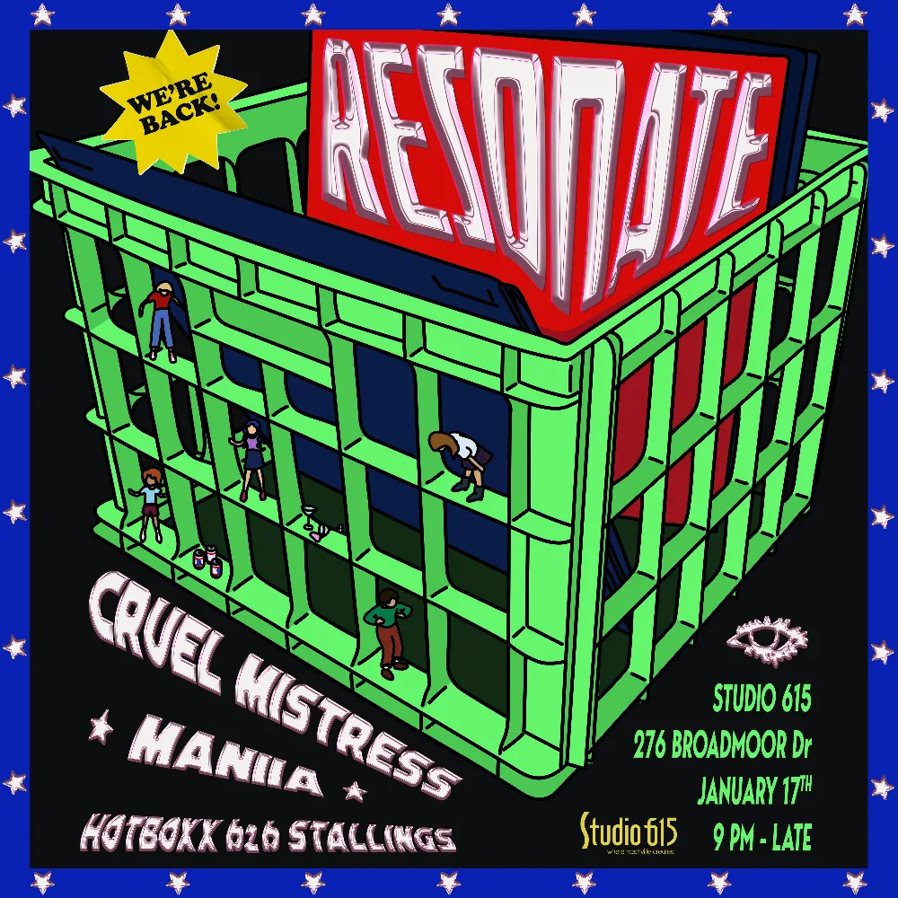 RESONATE event poster