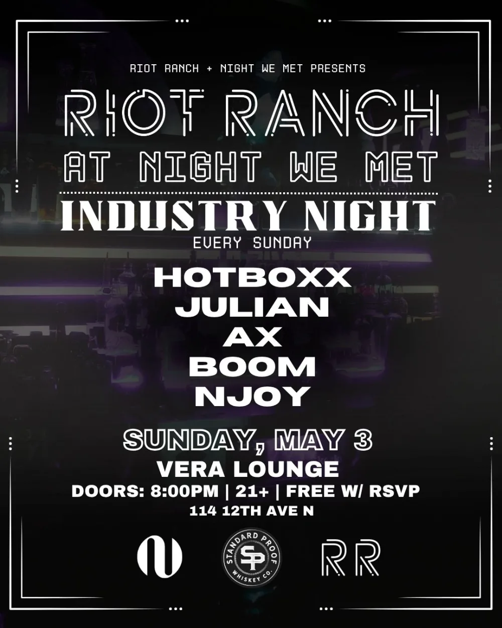 Riot Ranch - Industry Night