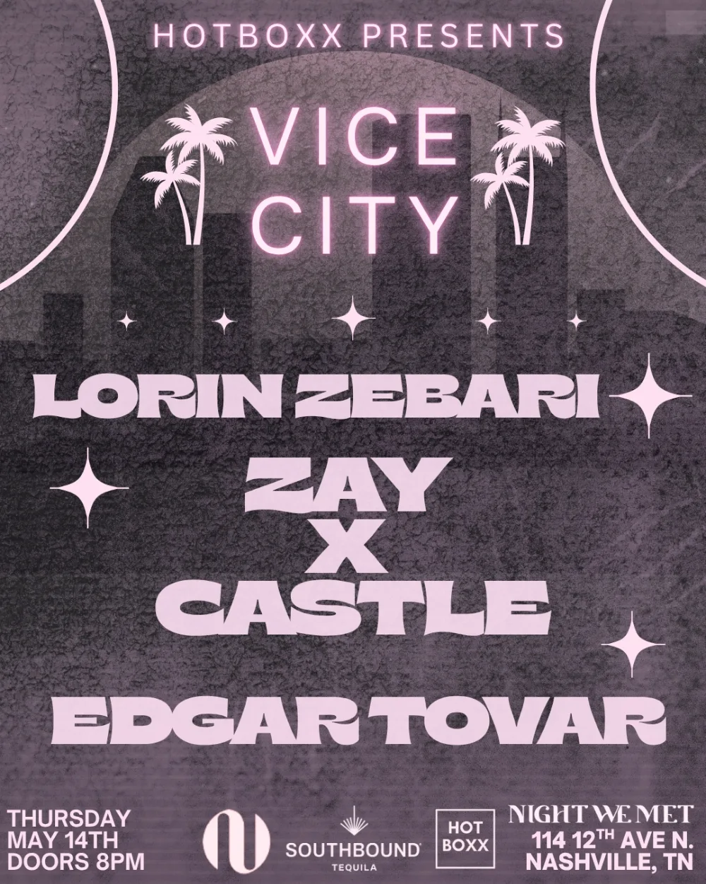Vice CIty event poster