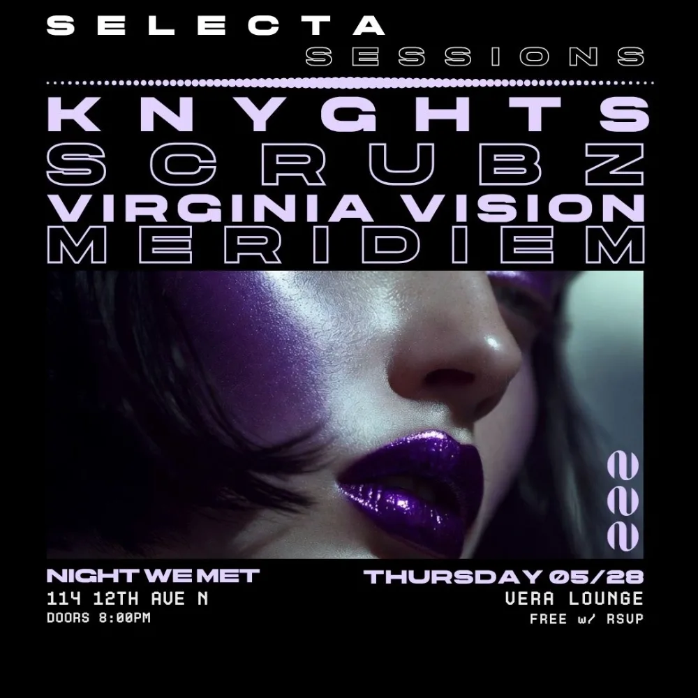 Selecta Sessions event poster
