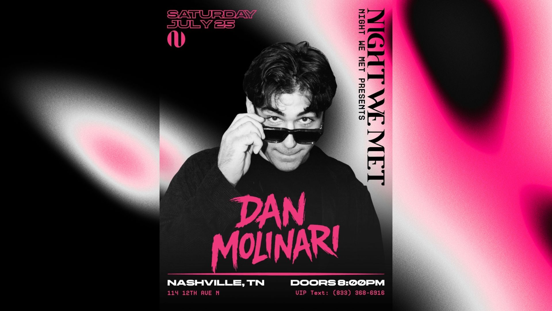 Dan Molinari event poster