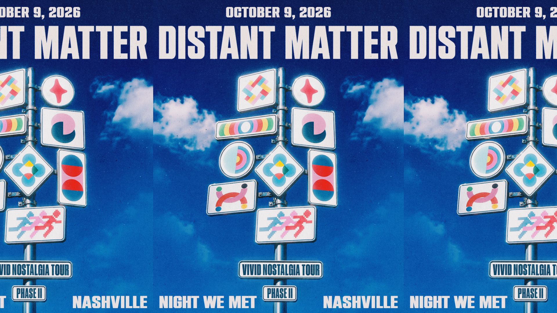 Distant Matter event poster