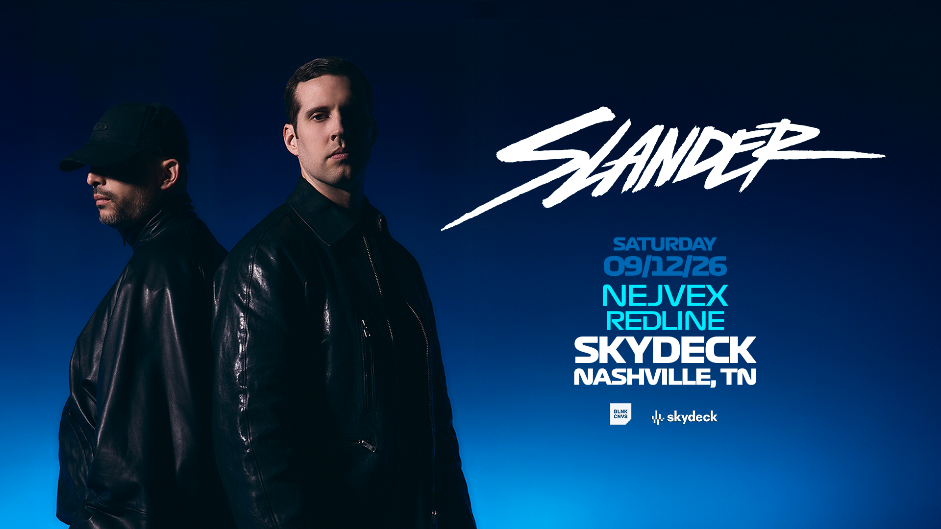 SLANDER event poster