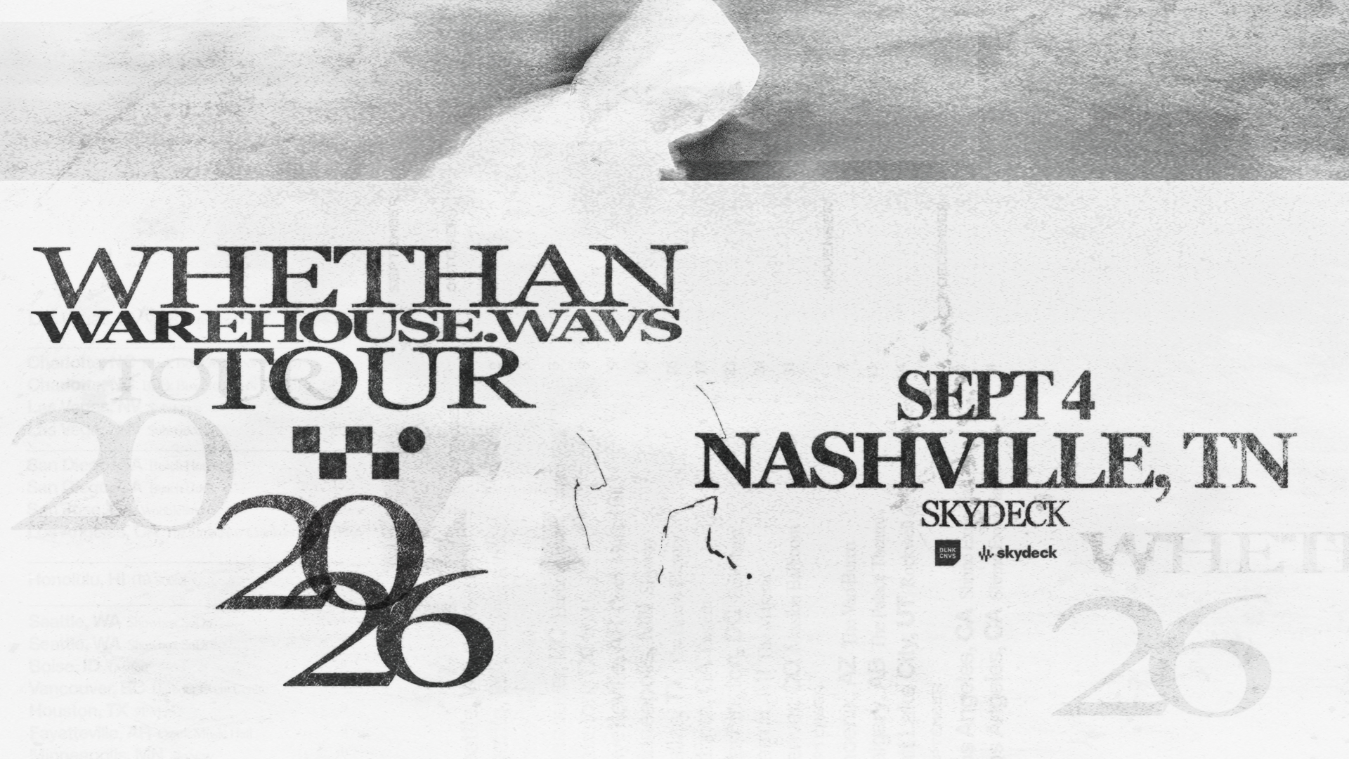 WHETHAN event poster