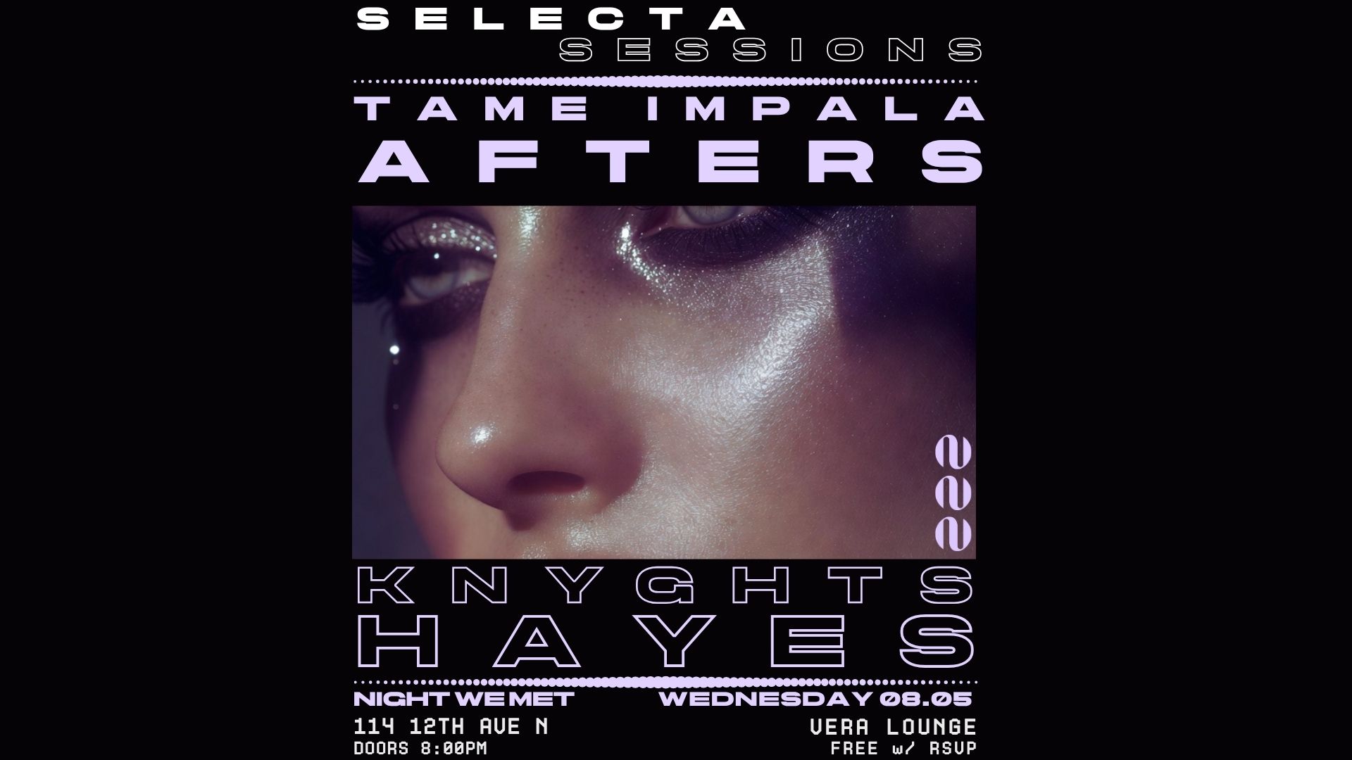 Selecta Sessions [Tame Impala Afters] event poster