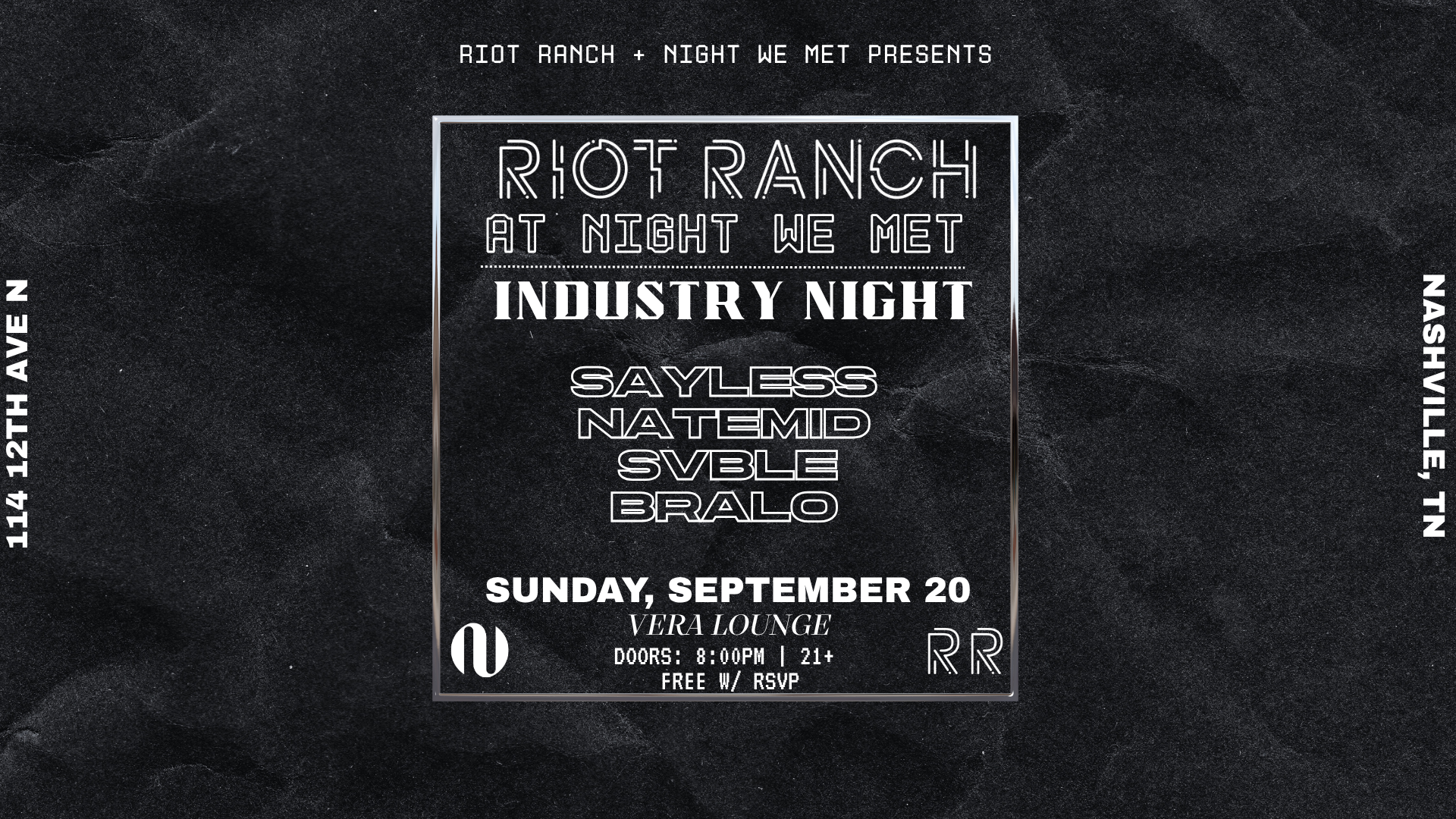 Riot Ranch: Industry Night